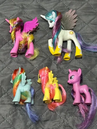 (RESERVADO!!!!!!) lote my little pony - vanessa e hari