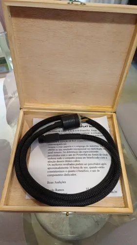 Cabo de Energia Audiófilo - Akron Powerflat by Paulo Ramos
