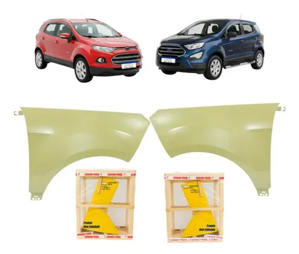 Par Paralama Ford Ecosport 2013 2014 2015 2016 2017 A 2021