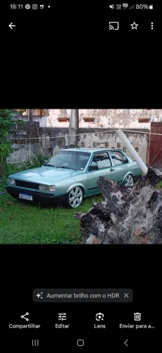 Volkswagen Voyage C/cl/fox 1.6 (álcool) 1991