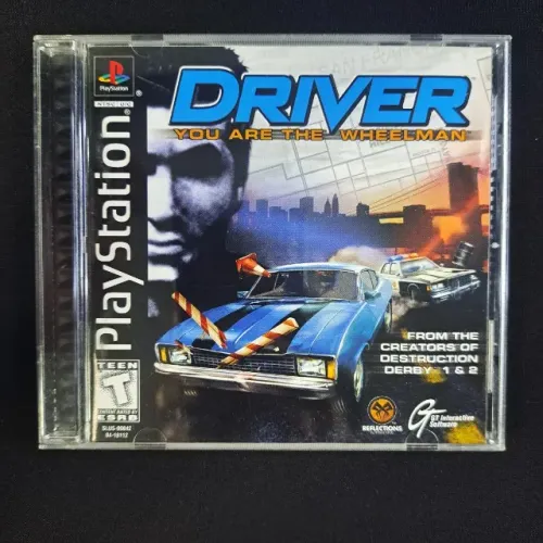 Driver 1 Original Americano Ps1 Playstation 1 - You Are the Wheelman
