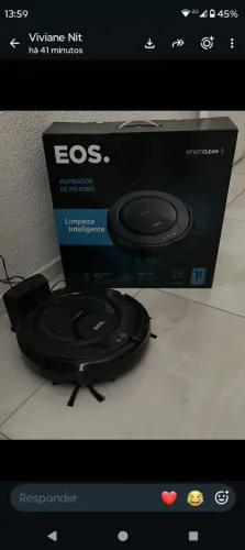 Robo aspirador de pó EOS  Smart Clean