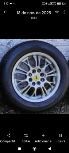 Rodas liga leve 14 C/ Pneus