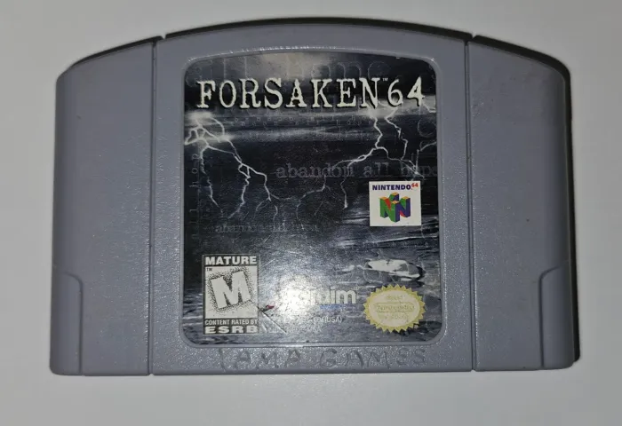 Jogo Forsaken 64.