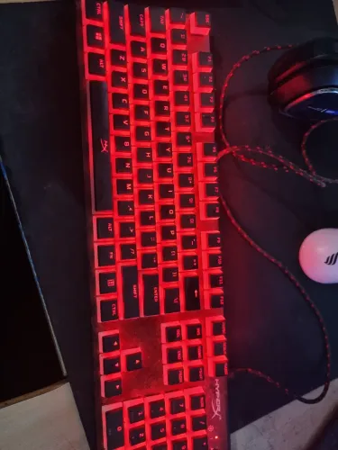 Teclado HyperX alloy FPS pro Cherry Red