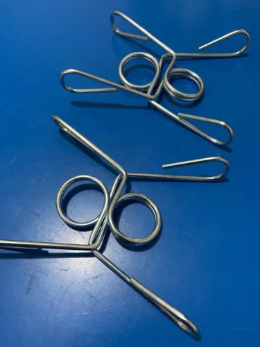 4 presilhas para prender o peso em barra de academia 25mm