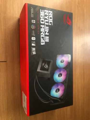 ASUS ROG RYUJIN III 360 ARGB ? WATER COOLER HIGH-END | NOVO!