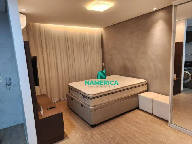 Studio com 1 dormitório para alugar, 34 m² por R$ 3.891,71/mês - Campo Belo - São Paulo/SP