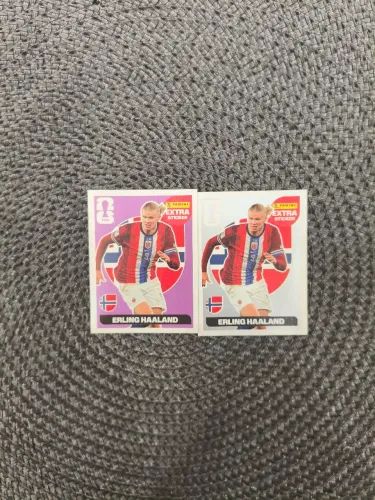 Figurinhas legends Panini Haaland