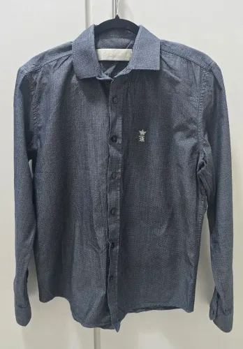 Camisa Sérgio k cinza M 