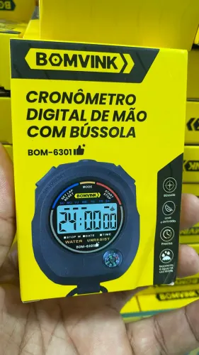 Cronômetro digital para treino e estudos