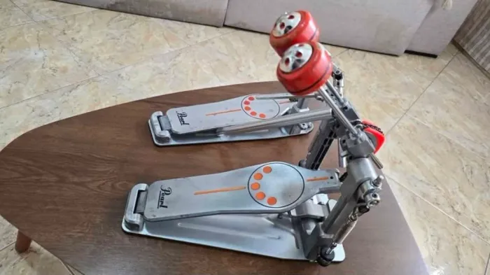 Pedal duplo P-930 Demonator (Pearl). LEIA O ANÚNCIO!