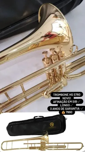 Trombone HS S760 NOVO