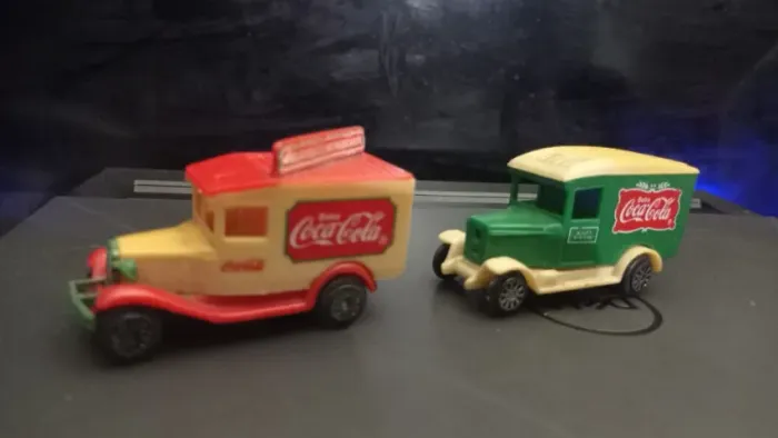 Carrinhos Coca Cola anos 90