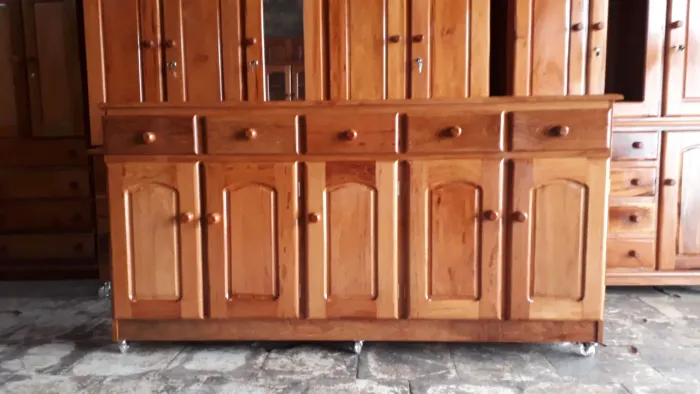 Balcão para cozinha de 5 portas