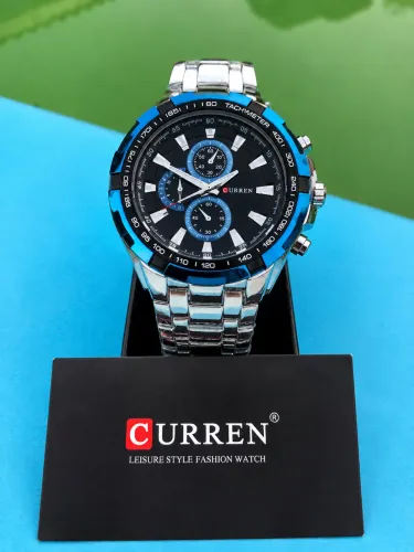Relógio curren robusto de qualidade waterprof