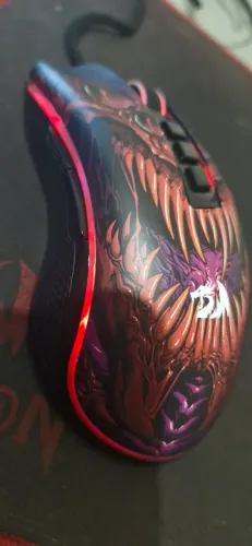 Mouse Redragon Ryu Infernal Dragon Edition 2 semanas de uso COM NOTA FISCAL