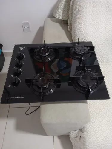 Cooktop semi novo eletrolux 