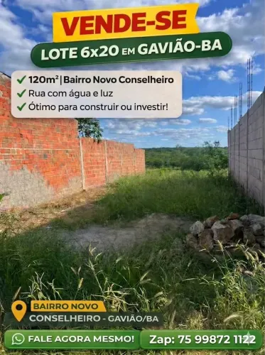Lote a venda!