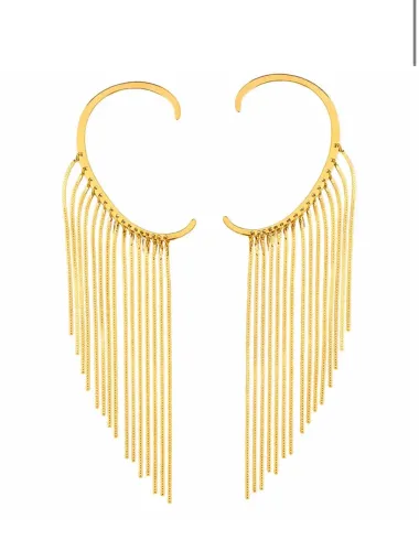 BRINCO FRANJA EAR CUFF CHAINS