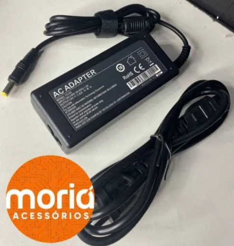 Fonte Carregador P/ Notebook Compatível 12v Samsung Acer Toshiba Lenovo LG Del Asus Etc