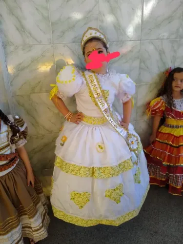 Vestido Rainha da Pipoca