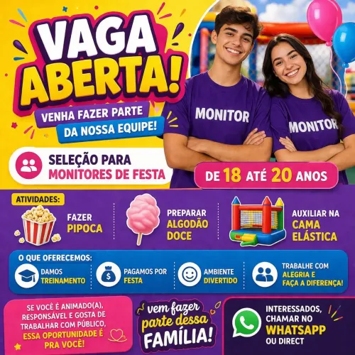 Leia com atenção o anúncio *