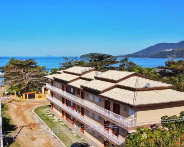Apartamento à venda em Ubatuba, Praia do Sape, com 2 suítes, com 54 m², Condomínio Le Sapê