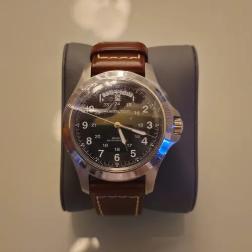 Relógio- Hamilton Khaki King - Automatico- H64455533 - Original - Novo - No plástico
