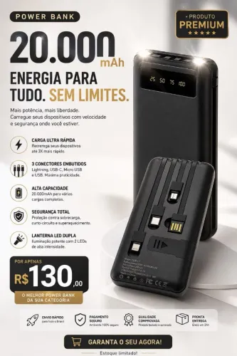 Power Bank Novo?