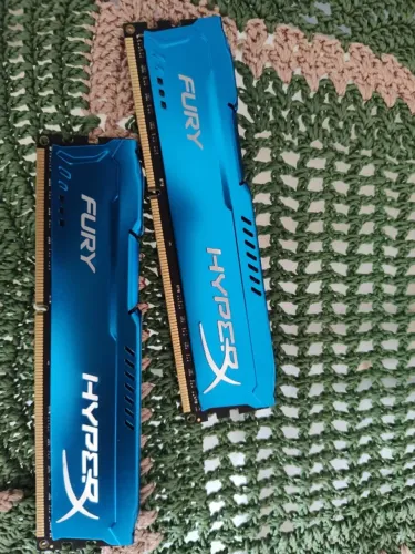 Memória DDR3 16GB (2x8GB) HyperX Fury Kingston usada