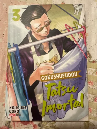 Mangá Gokushufudou: Tatsu Imortal - Volume 3 (Panini)