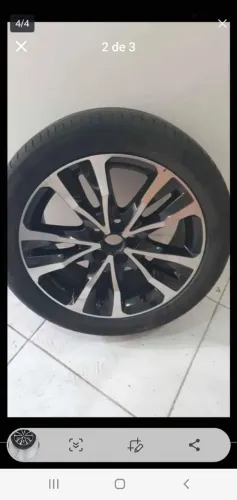 Roda liga leve aro 17 Corolla 2019