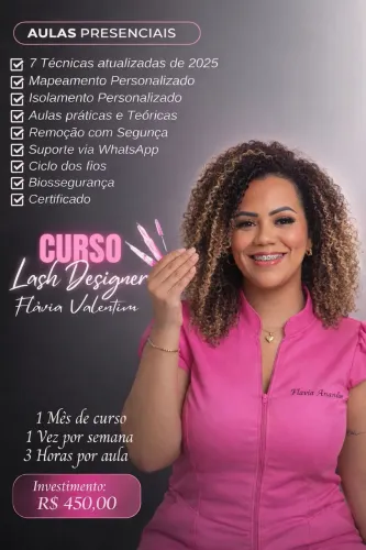 Curso extensão de cílios