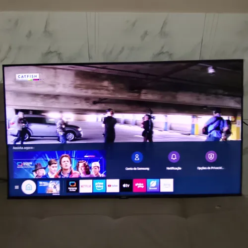 Smart Samsung 4k 50 polegadas compatível com Alexa bluetooth comando de voz e jogos