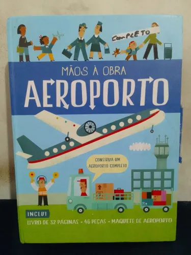 Livro-Brinquedo Mãos a Obra Aeroporto
