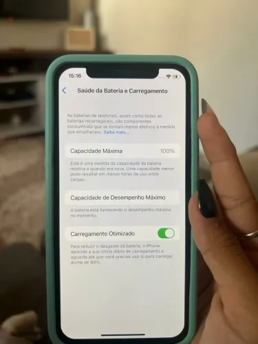 iphone xs 64gb saude da bateria 100%