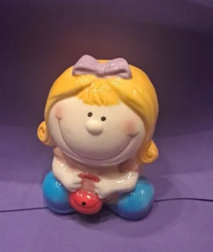 Cofre anos 2000 boneca porcelana