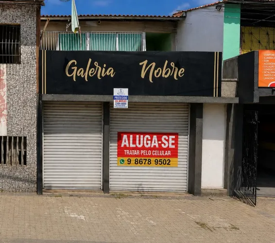 LOJAS EM GALERIA NOBRE O ponto comercial/loja/box está localizado no bairro Parque Genibaú