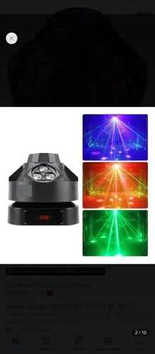 Vendo Led laser DJ bola de discoteca