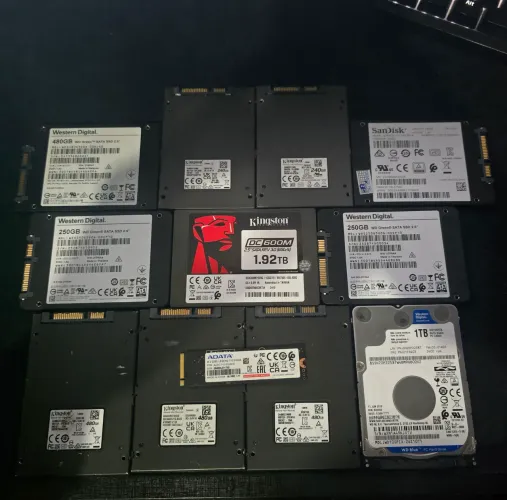 Lote de SSD Hd e M2