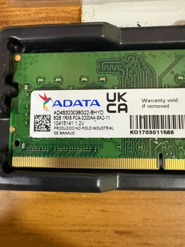 Memória DDR4 8Gb Notebook
