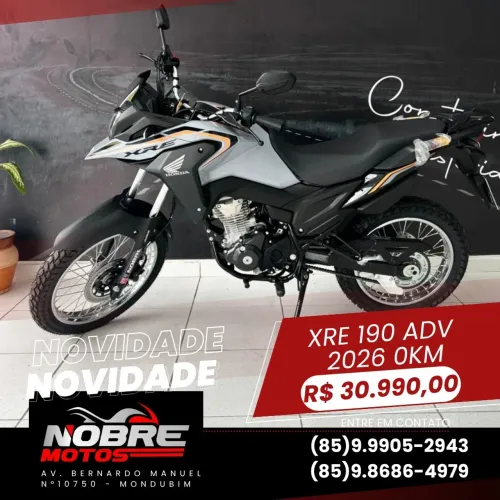 HONDA XRE 190 2026 - 0km