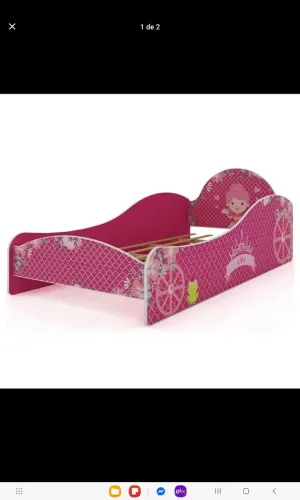 Cama infantil menina