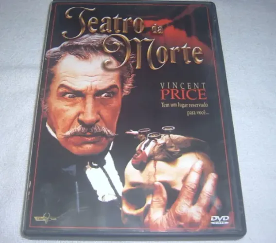 Teatro de Morte + A Mansão do Morcego Vincent Price Dvds Filmes de Terror Clássico