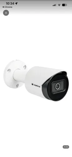 Câmera Intelbras IP VIP 3430 B G2 3,6mm 4MP 30 Metros Cor Branco