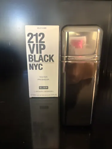 212 vip black elixir 100ml tester 