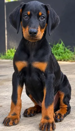 Doberman fêmea
