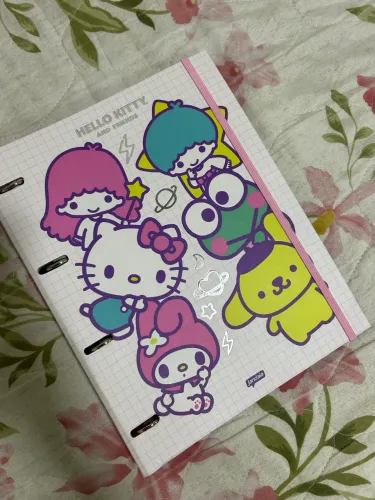 Fichário Hello Kitty e amigos