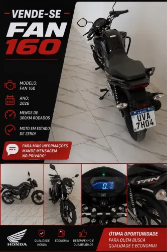 Moto nova pra vender rápido
